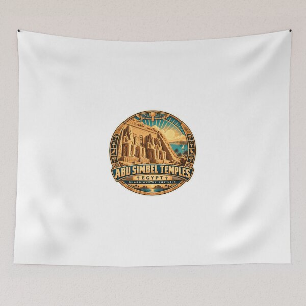 Item preview, Abu Simbel Temples Egypt Guardians Of The Nile Ancient History Explorer designed and sold by JonesFlora2025.