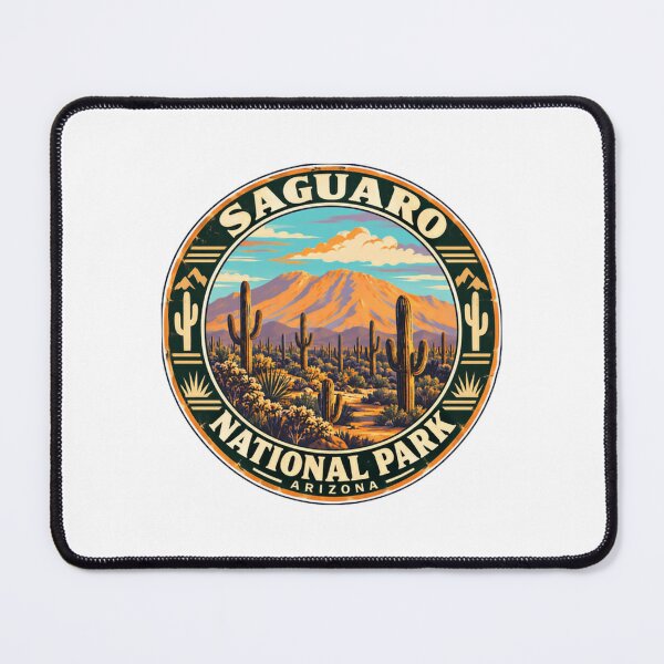 Item preview, Saguaro National Park Arizona Traveler Visitor Souvenir designed and sold by SEEM-drawing.