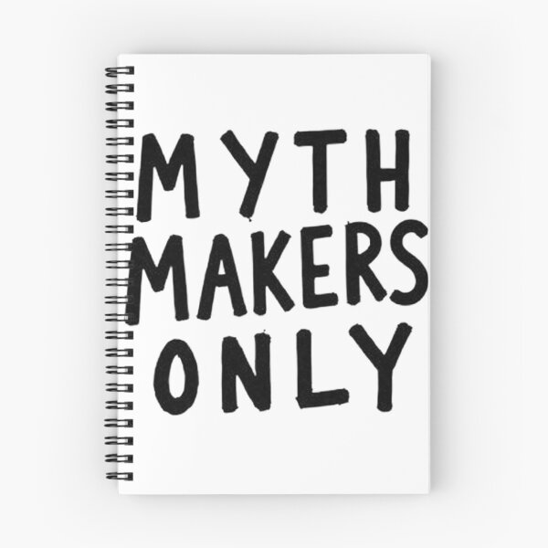 Item preview, MYTH MAKERS ONLY - Bold Black Ink Typography Design designed and sold by Qubivibe.