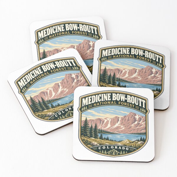 Item preview, Medicine Bow-Routt National Forest Colorado Mountain Lake Outdoors Traveler designed and sold by NeedForParks.