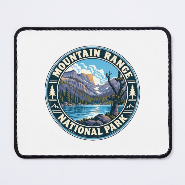 Item preview, Mountain Range National Park Nature Lover Hiker Camper Explorer designed and sold by SEEM-drawing.
