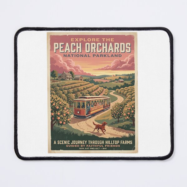 Item preview, Irish Setter Orchard Tram Guide designed and sold by PictoVibe.