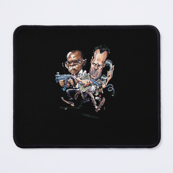 Item preview, Retro Action Movie Detectives Caricature Art designed and sold by JesseDenny.