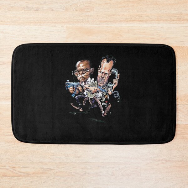 Item preview, Retro Action Movie Detectives Caricature Art designed and sold by JesseDenny.