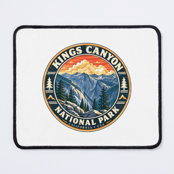 Item preview, Kings Canyon National Park California USA Travel Vacation National Parks Hiking Explorer designed and sold by SEEM-drawing.
