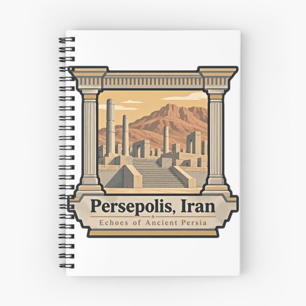 Artikelvorschau, Persepolis, Iran – Echos des antiken Persiens – Historische Stätte – Reiseinformationen entworfen und verkauft von JonesFlora2025.