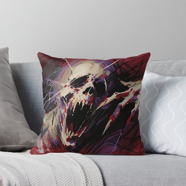Item preview, Crimson Resonance - Abstract Screaming Skull & Ghoul Art designed and sold by AetheraVI.