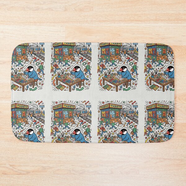 Item preview, Java Sparrow Theater Ticket Designer designed and sold by PictoVibe.