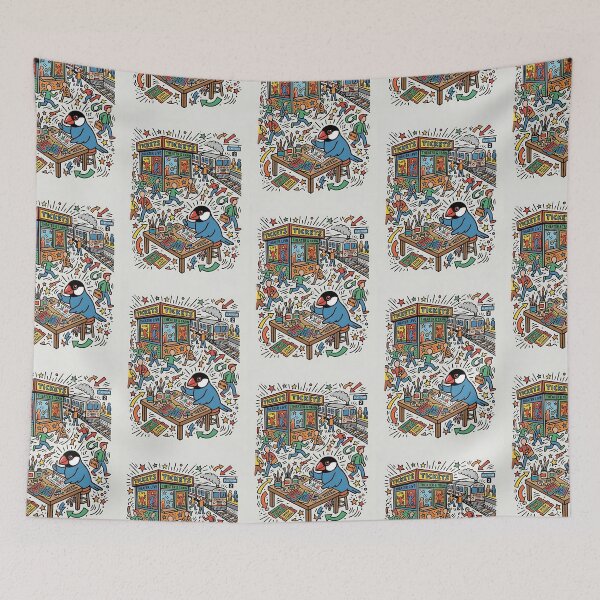 Item preview, Java Sparrow Theater Ticket Designer designed and sold by PictoVibe.