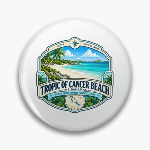 Item preview, Tropic Of Cancer Beach The Bahamas White Sands Under Tropical Skies Travel Destination designed and sold by JonesFlora2025.