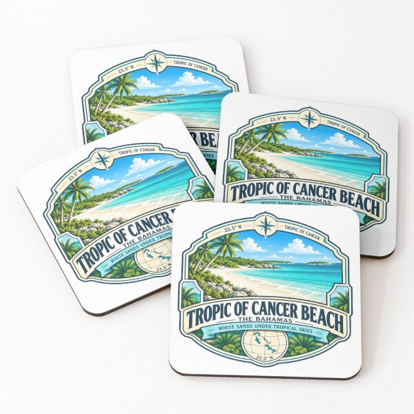 Item preview, Tropic Of Cancer Beach The Bahamas White Sands Under Tropical Skies Travel Destination designed and sold by JonesFlora2025.