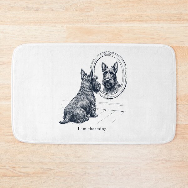 Item preview, Scottish Terrier I Am Charming Mirror Meme Dog Lover designed and sold by dian-rody-crest.