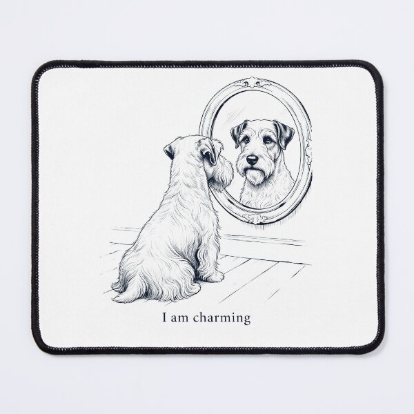 Item preview, Sealyham Terrier I Am Charming Mirror Meme Dog Lover designed and sold by dian-rody-crest.