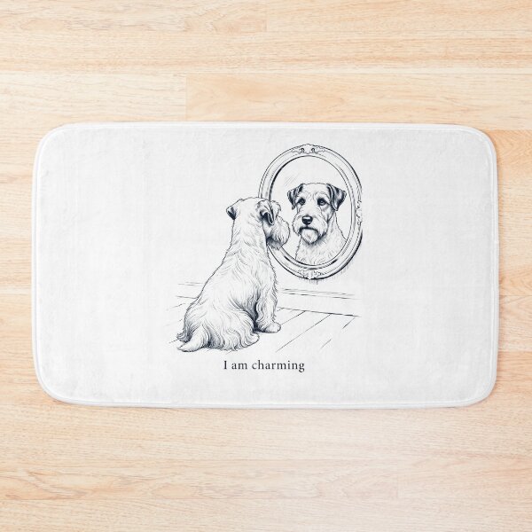 Item preview, Sealyham Terrier I Am Charming Mirror Meme Dog Lover designed and sold by dian-rody-crest.