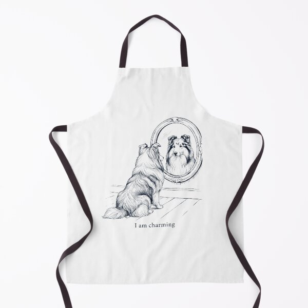 Item preview, Shetland Sheepdog I Am Charming Mirror Meme Dog Lover designed and sold by dian-rody-crest.