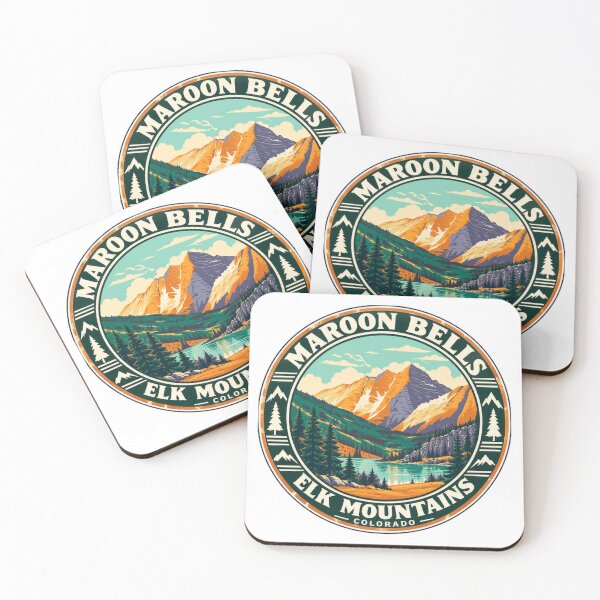Item preview, Maroon Bells Elk Mountains Colorado Mountain Hiking Travel Explore Adventure designed and sold by NeedForParks.