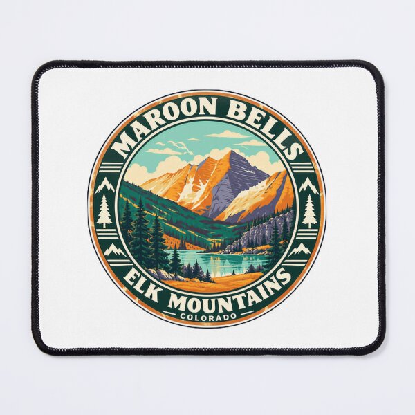 Item preview, Maroon Bells Elk Mountains Colorado Mountain Hiking Travel Explore Adventure designed and sold by NeedForParks.