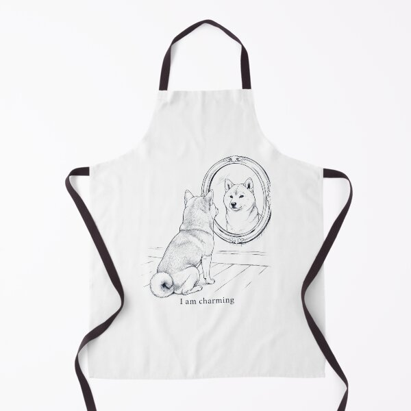 Item preview, Shiba Inu I Am Charming Mirror Meme Dog Lover designed and sold by dian-rody-crest.