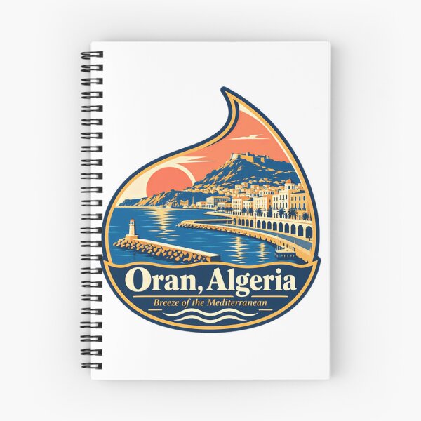 Artikelvorschau, Oran, Algerien – Brise des Mittelmeers – Reiseziel – Souvenir entworfen und verkauft von JonesFlora2025.