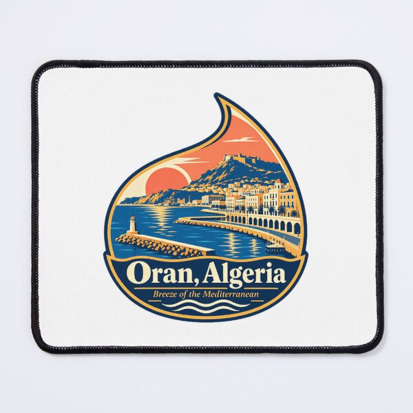 Item preview, Oran Algeria Breeze Of The Mediterranean City Travel Destination Souvenir designed and sold by JonesFlora2025.
