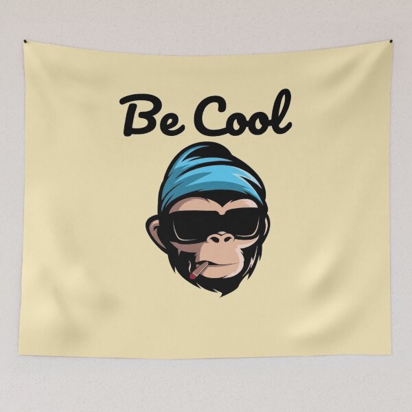 Item preview, Be Cool Cute Monkey with Sunglasses and Cap Design  Tagi (Tags - oddzielone przecinkami) designed and sold by Evelashop.