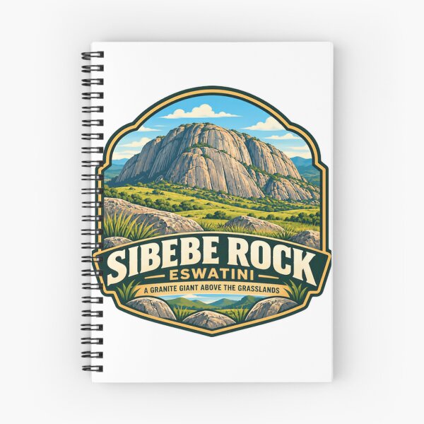 Item preview, Sibebe Rock Eswatini African Travel Landmark A Granite Giant Above The Grasslands designed and sold by JonesFlora2025.