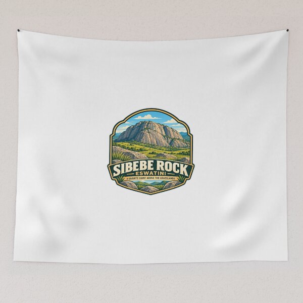 Item preview, Sibebe Rock Eswatini African Travel Landmark A Granite Giant Above The Grasslands designed and sold by JonesFlora2025.