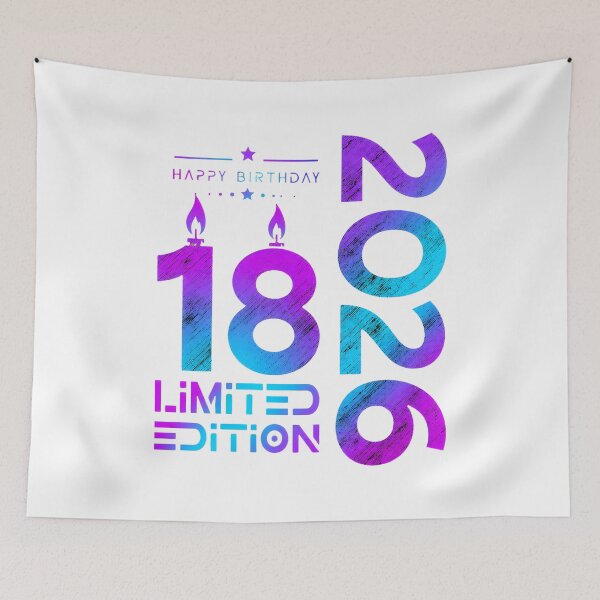 Item preview, Happy Birthday-18 - 26 Limited-Edition 2026 Meme lovers designed and sold by numenee.