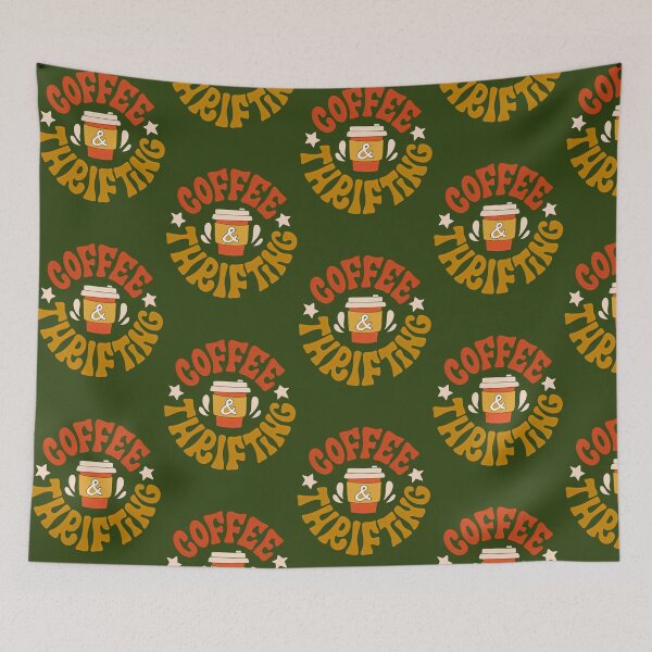 Item preview, Coffee Thrifting 367 designed and sold by PBandDoodlese.