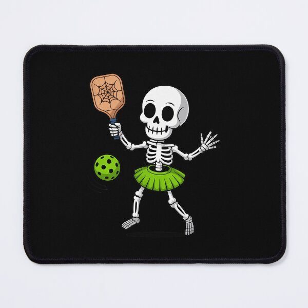 Item preview, Spooky Dink Spooky Pickleball Halloween Skeleton Sport designed and sold by ZariahNey.