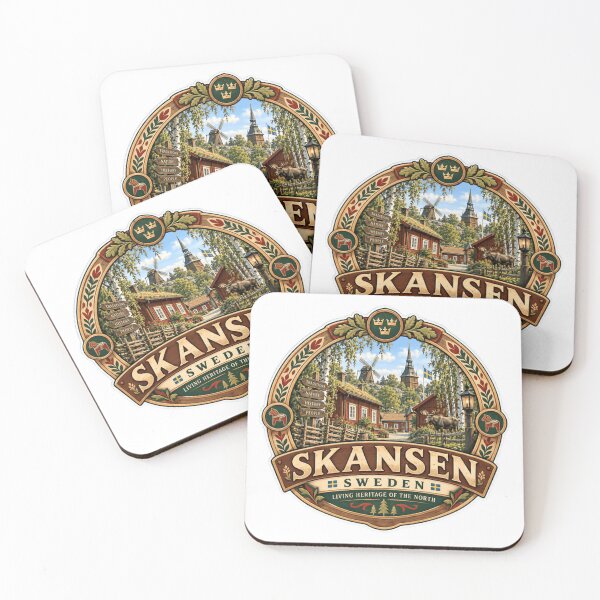 Item preview, Skansen Sweden Living Heritage Of The North Scandinavian Culture Tourist Souvenir designed and sold by JonesFlora2025.
