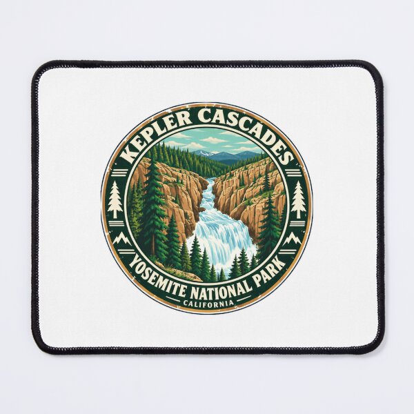 Item preview, Kepler Cascades Yosemite National Park California National Park Explorer designed and sold by SEEM-drawing.