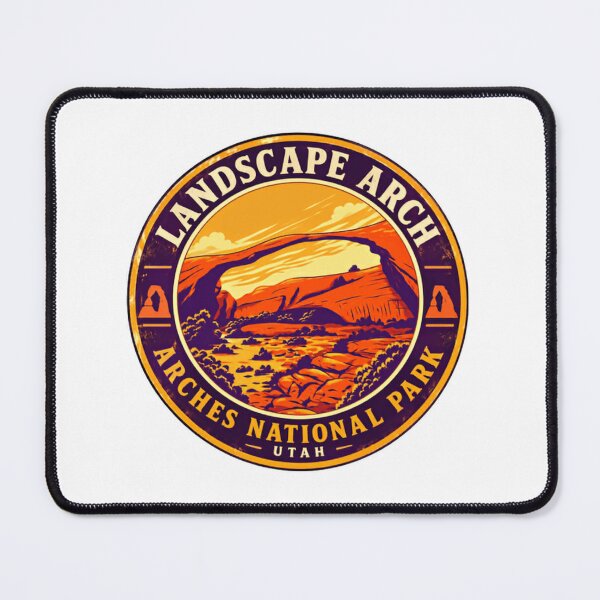 Item preview, Landscape Arch Arches National Park Utah Travel Hiker designed and sold by NeedForParks.