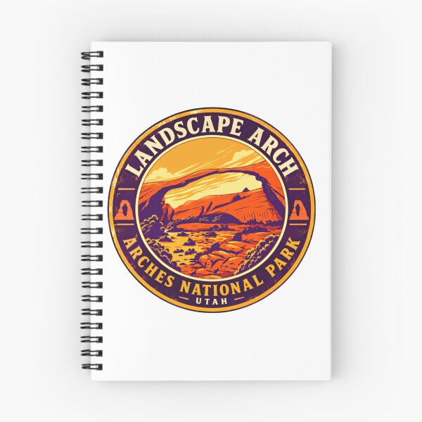 Item preview, Landscape Arch Arches National Park Utah Travel Hiker designed and sold by NeedForParks.