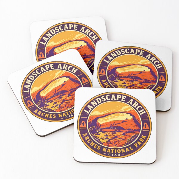 Item preview, Landscape Arch Arches National Park Utah Travel Hiker designed and sold by NeedForParks.