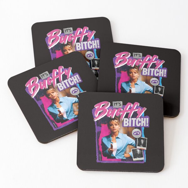 Item preview, IT'S BUFFY BITCH! Retro 90s Character  designed and sold by Pocket-Pixel.