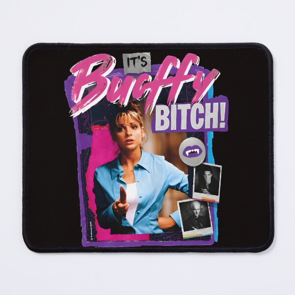 Item preview, IT'S BUFFY BITCH! Retro 90s Character designed and sold by Pocket-Pixel.