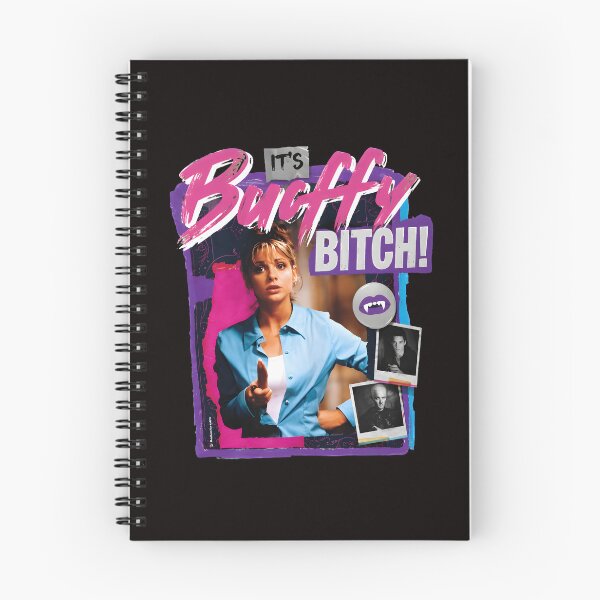 Item preview, IT'S BUFFY BITCH! Retro 90s Character  designed and sold by Pocket-Pixel.