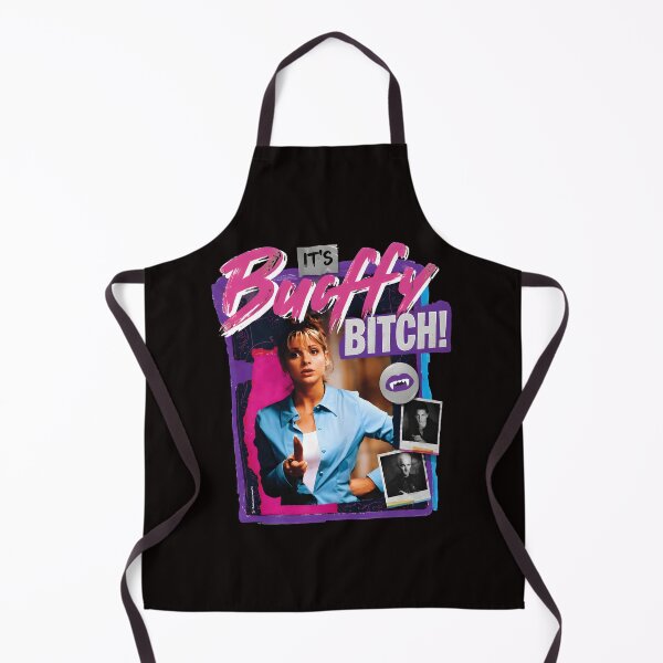 Item preview, IT'S BUFFY BITCH! Retro 90s Character  designed and sold by Pocket-Pixel.
