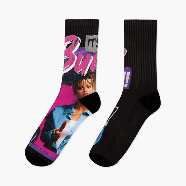 Item preview, IT'S BUFFY BITCH! Retro 90s Character  designed and sold by Pocket-Pixel.