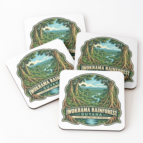 Item preview, Iwokrama Rainforest Guyana A Forest Beyond The Horizon South America Nature Travel Explorer designed and sold by JonesFlora2025.