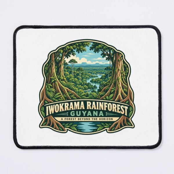 Item preview, Iwokrama Rainforest Guyana A Forest Beyond The Horizon South America Nature Travel Explorer designed and sold by JonesFlora2025.