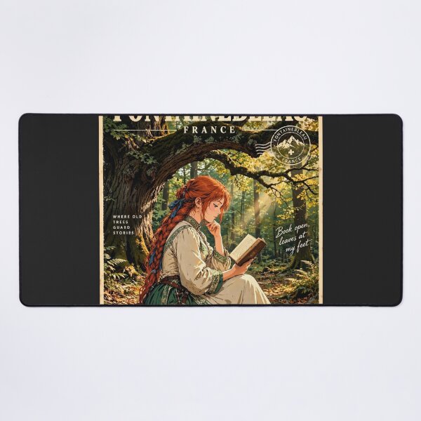 Item preview, France, Fontainebleau Forest - A Book Beneath Fontainebleau designed and sold by DibujandoPorfa.