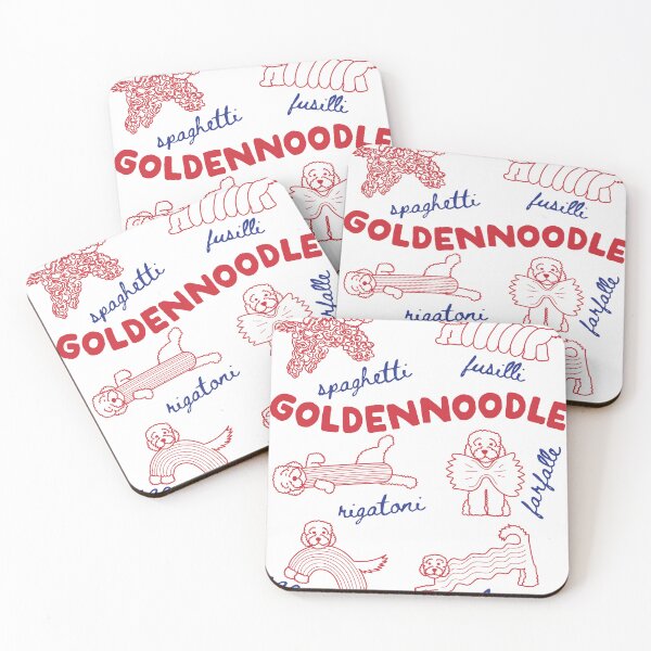 Artikelvorschau, Goldendoodle-Nudeln, Goldennoodle-Pasta, Italienischer Feinschmecker entworfen und verkauft von The-Goods.