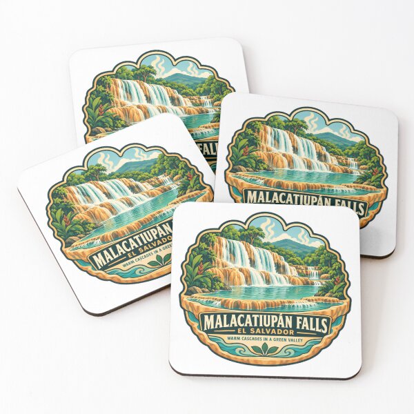 Item preview, Malacatiupán Falls El Salvador Warm Cascades In A Green Valley Travel Tourist designed and sold by JonesFlora2025.