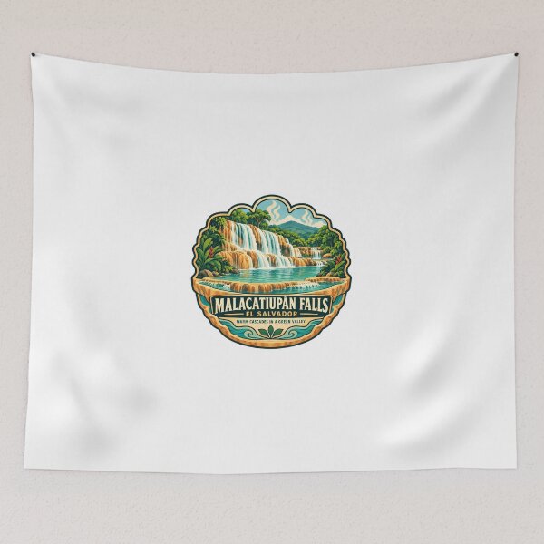 Item preview, Malacatiupán Falls El Salvador Warm Cascades In A Green Valley Travel Tourist designed and sold by JonesFlora2025.