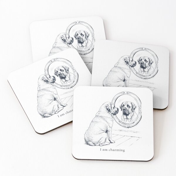Item preview, Spanish Mastiff I Am Charming Mirror Meme Dog Lover designed and sold by dian-rody-crest.