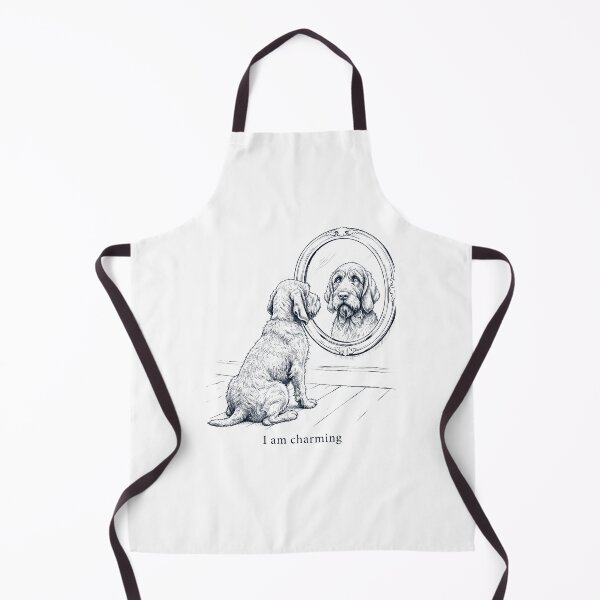Item preview, Spinone Italiano I Am Charming Mirror Meme Dog Lover designed and sold by dian-rody-crest.