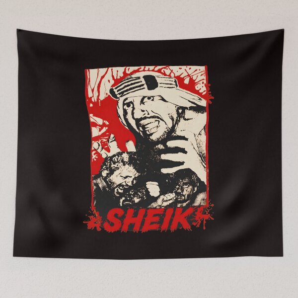 Item preview, The Sheik Wrestling Icon Distressed Art designed and sold by Pocket-Pixel.