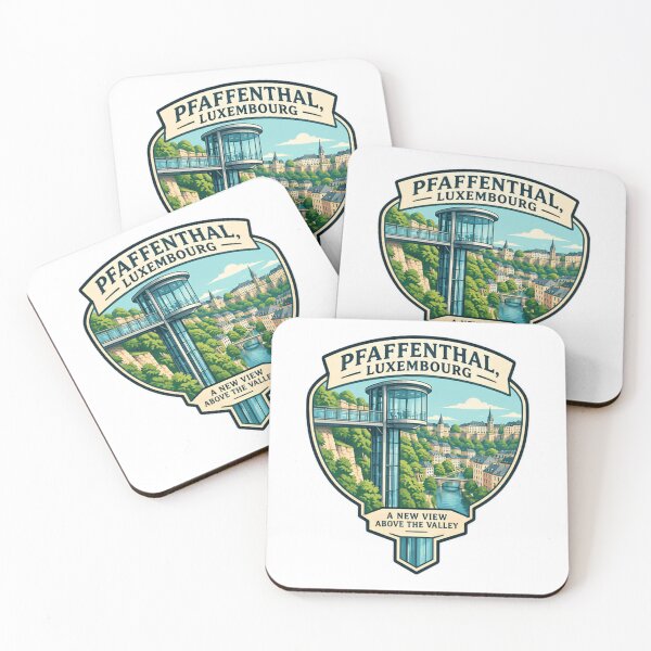 Item preview, Pfaffenthal Luxembourg Travel Souvenir A New View Above The Valley designed and sold by JonesFlora2025.